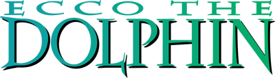 Ecco the Dolphin logo for Sega Master System
